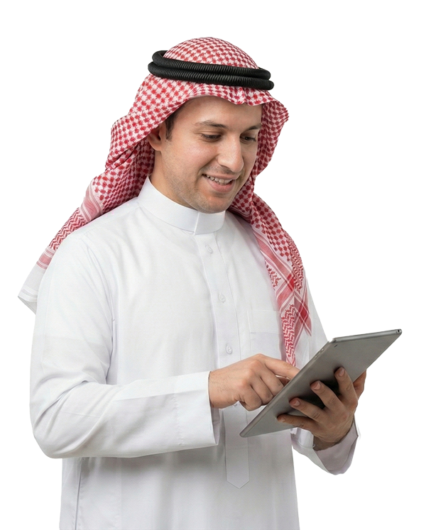 Saudi man